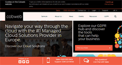 Desktop Screenshot of cobweb.com